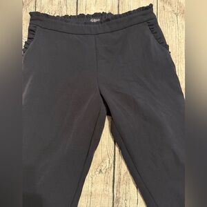 Like new. Soho women’s dress pants in navy color. Elastic waist, pockets